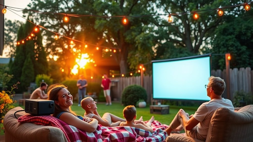 outdoor summer projector guide