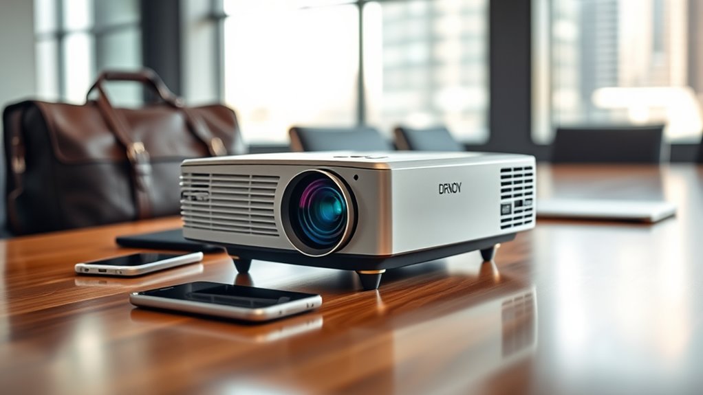 portable bright reliable projector