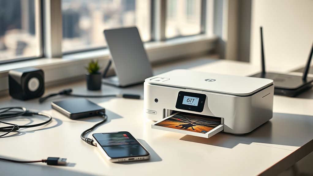 portable connected versatile printer