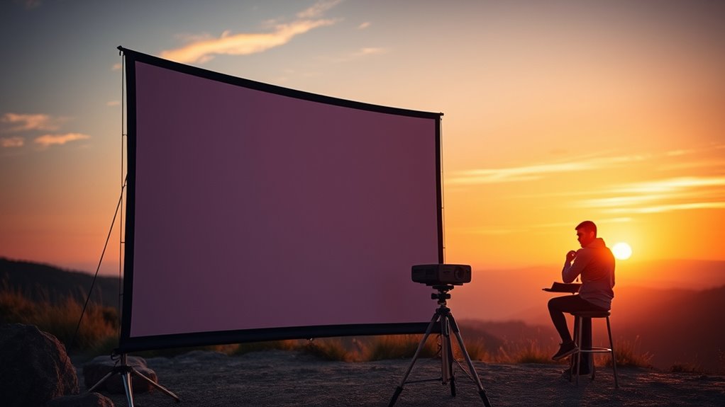 portable durable clear viewing