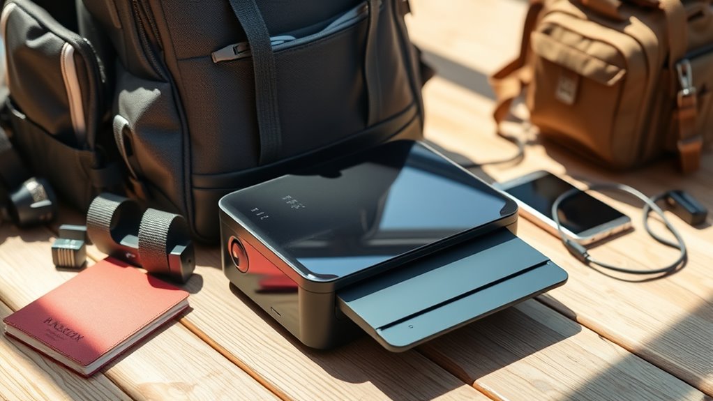 portable efficient versatile printing