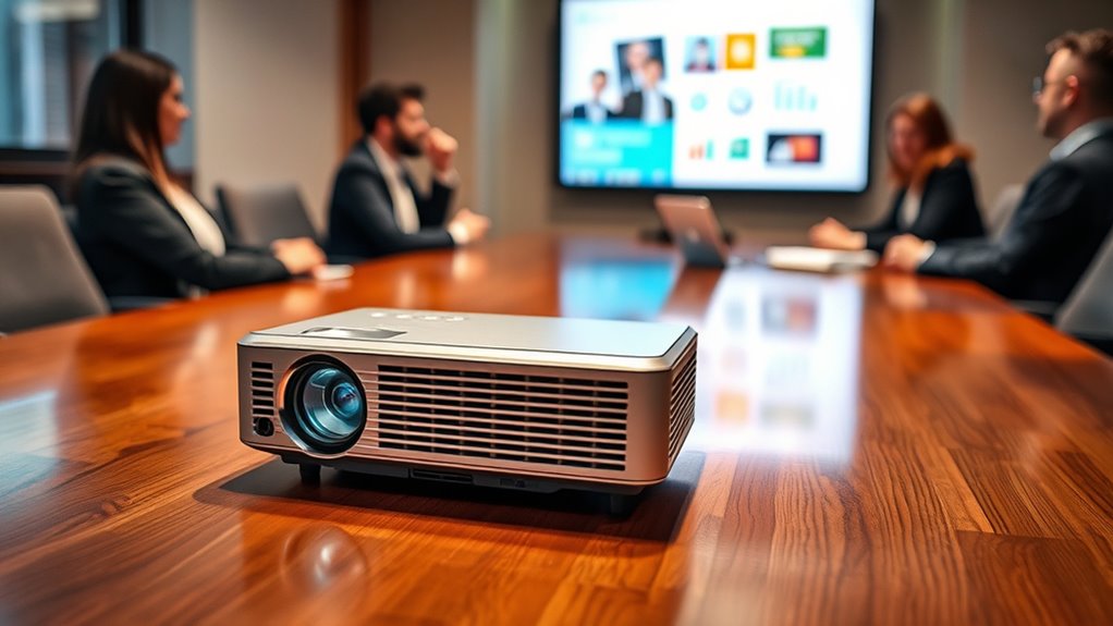 portable high quality projection