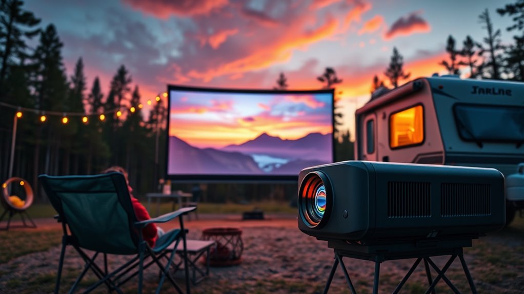 portable high resolution projector