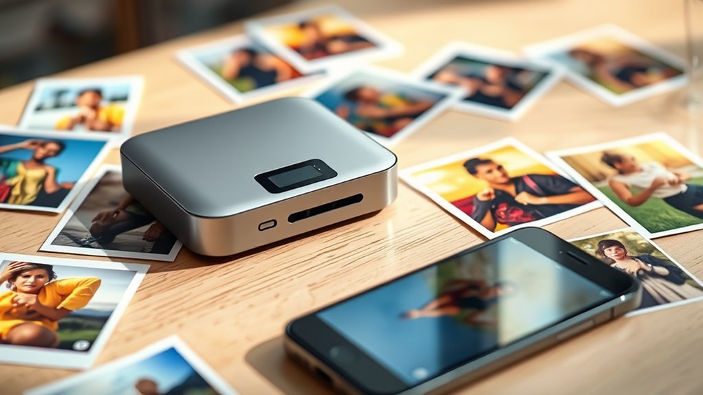 portable photo printer features