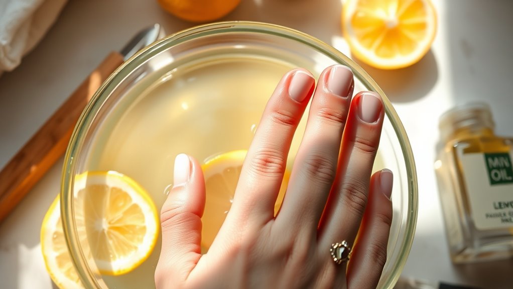 prepare nails for art