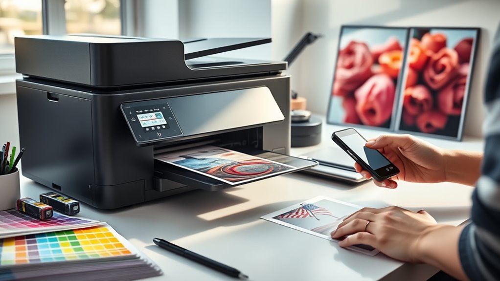 print quality and connectivity