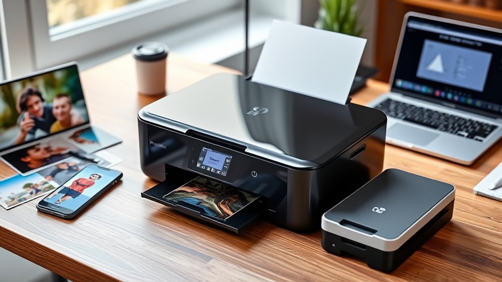 print quality and connectivity
