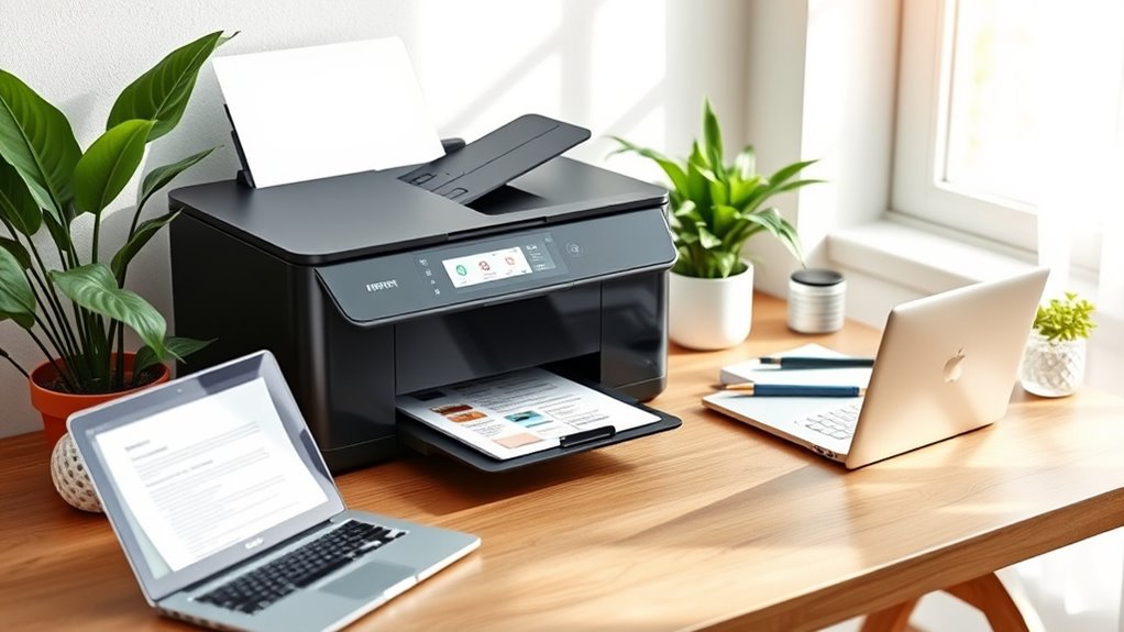 print quality and connectivity