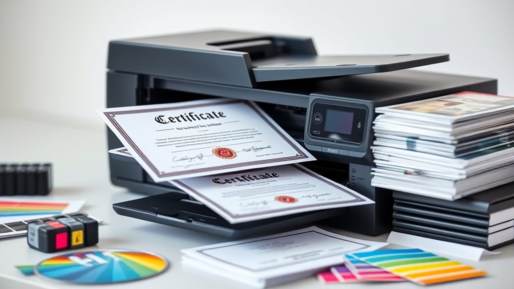 print quality and connectivity