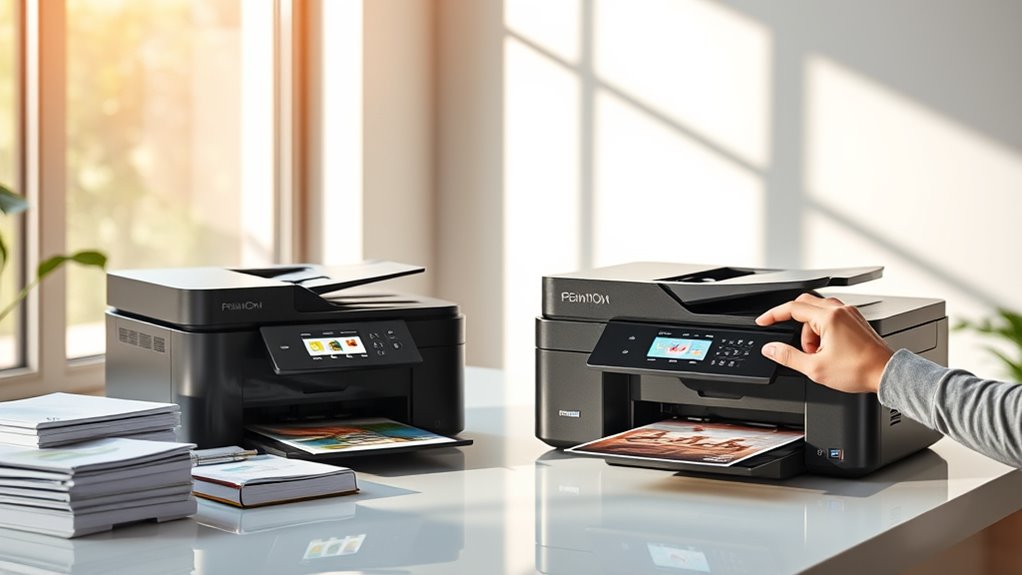 print quality and efficiency