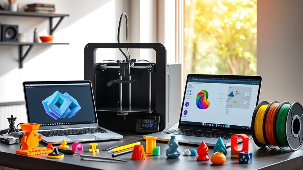 print quality and material support