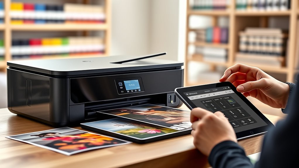 print quality connectivity media