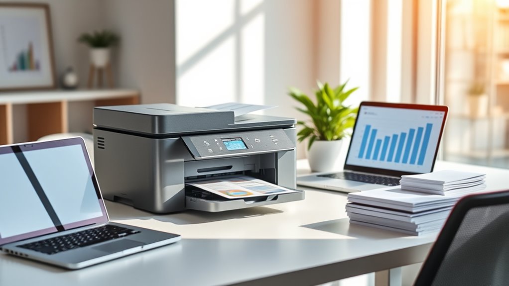 print speed and paper capacity