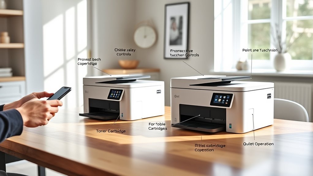 print speed connectivity options