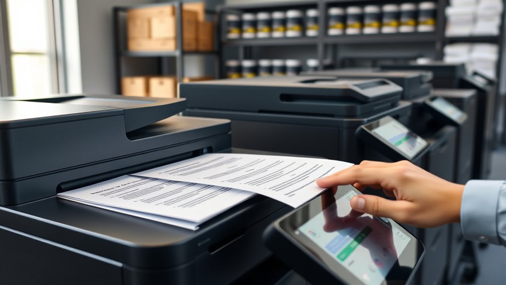 print speed security capacity
