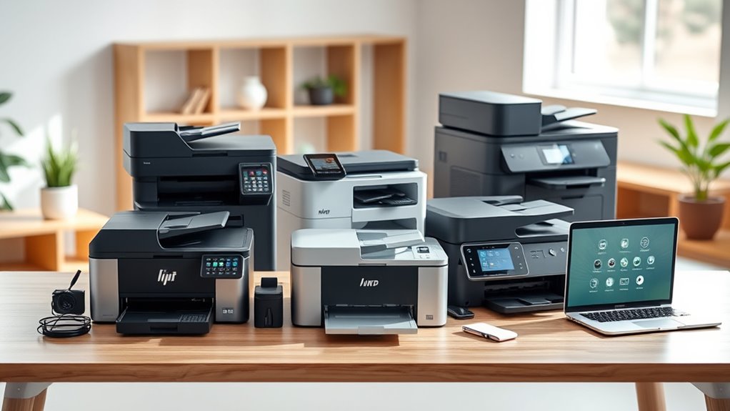 printer features and costs
