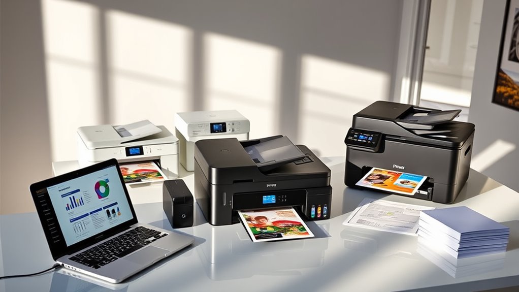 printer features and costs
