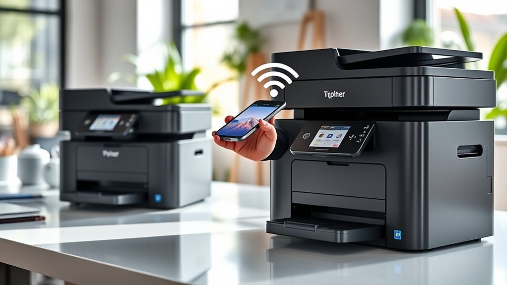 printer features and options