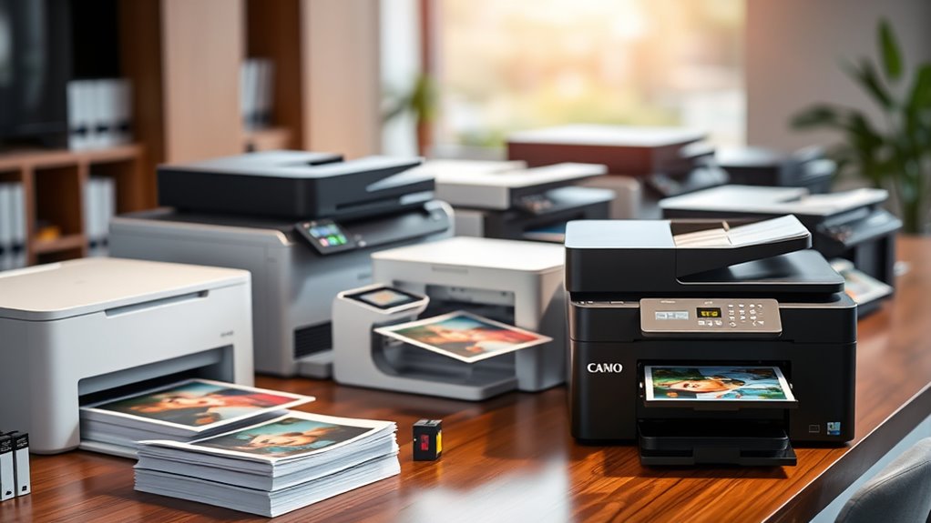 printer features and options