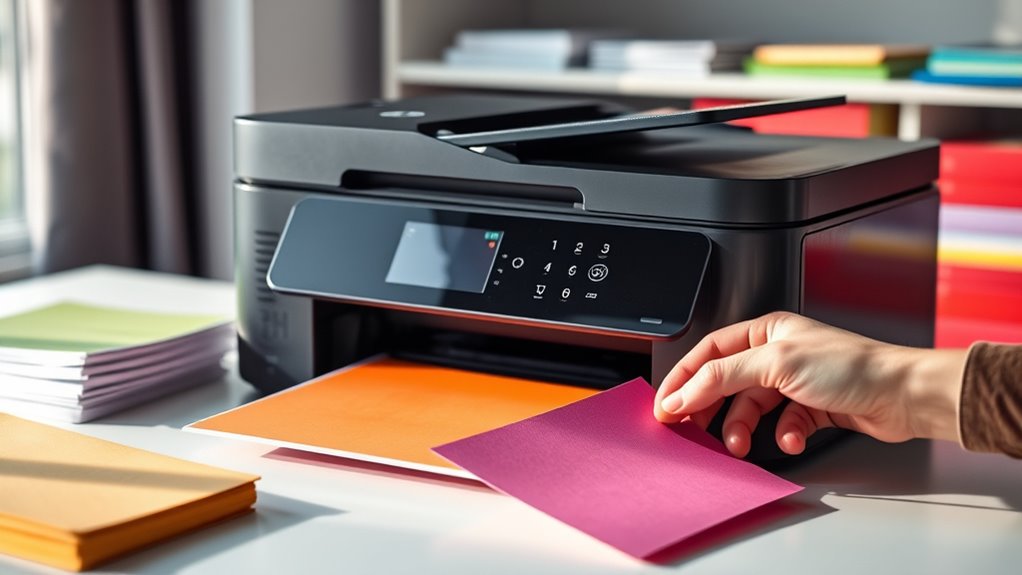 printer features for cardstock