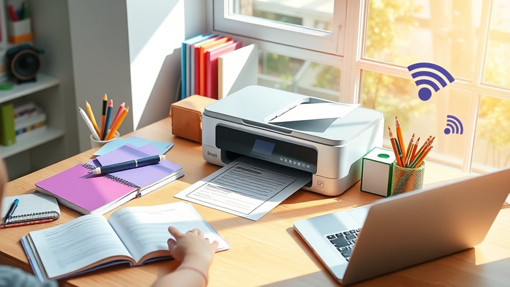 printer features for homeschooling