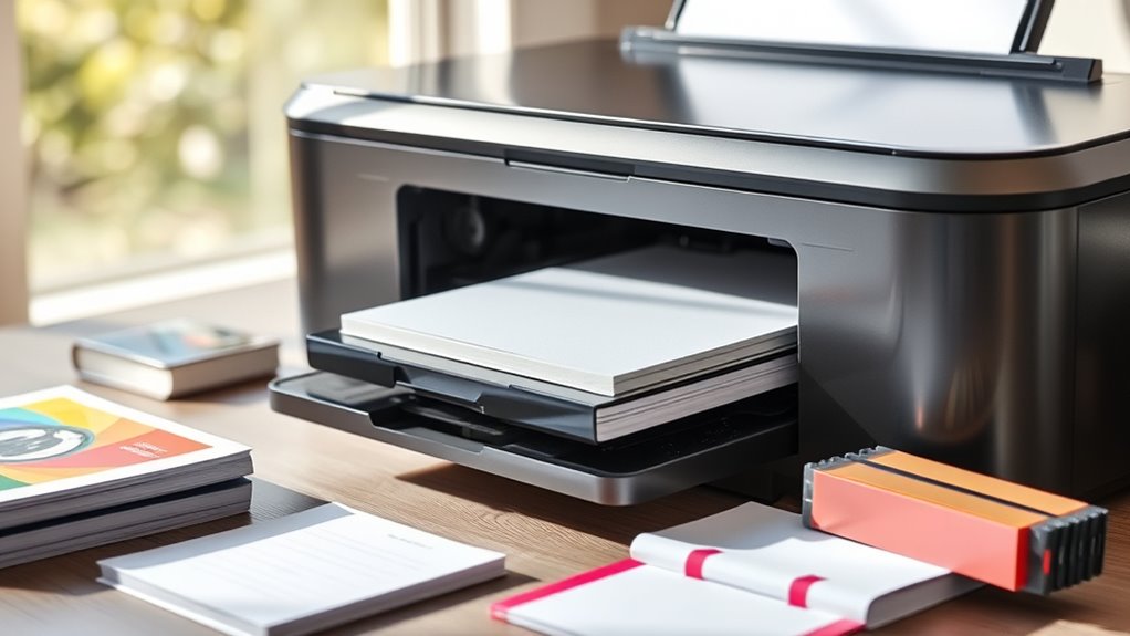 printer features for notepads