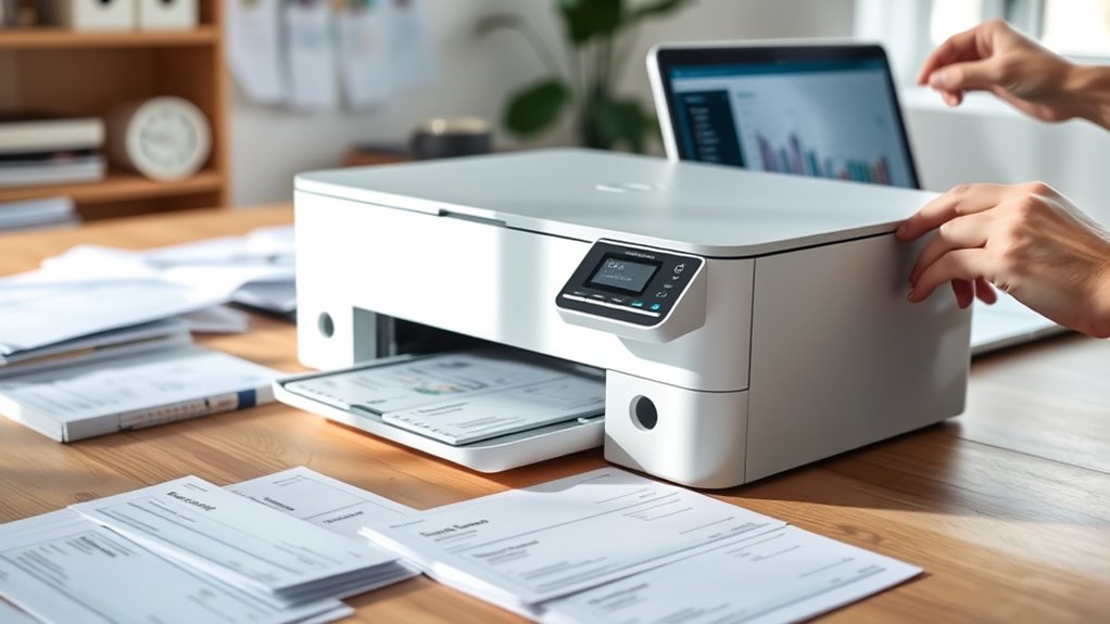 printer selection for checks