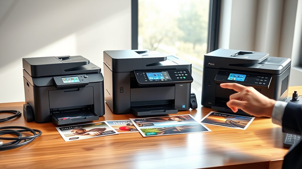 printer selection for dtv