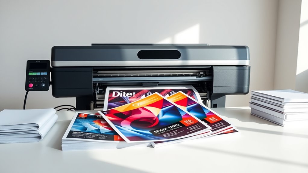 printer selection for flyers