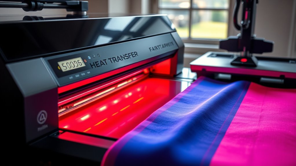 printer selection for heat pressing