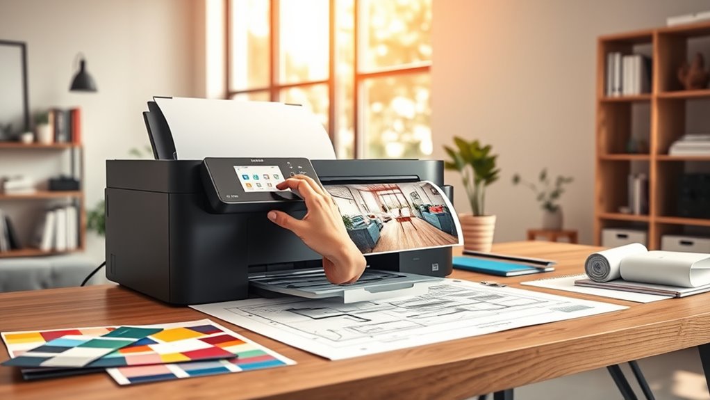 printer selection for interior design