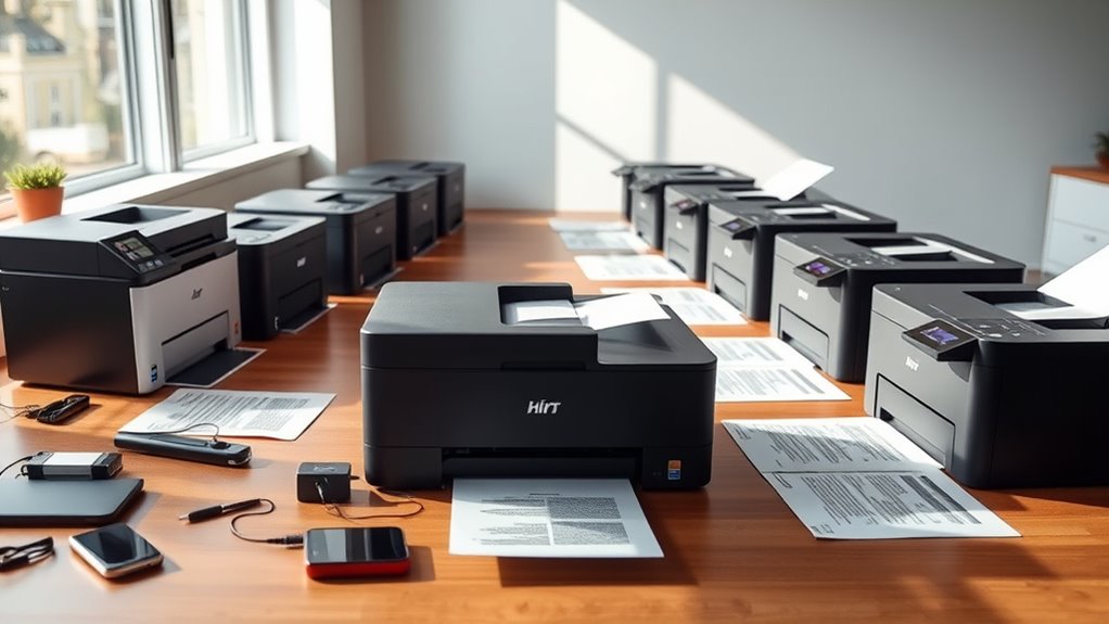 printer speed and connectivity