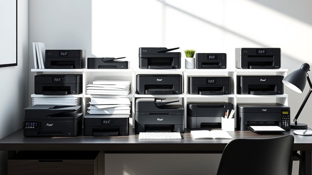 printer speed and features