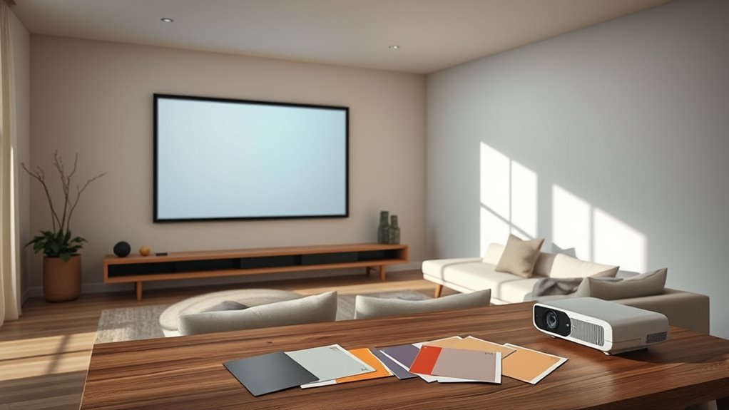 projection quality and ease