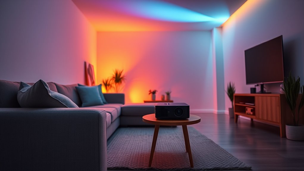 projection quality and features