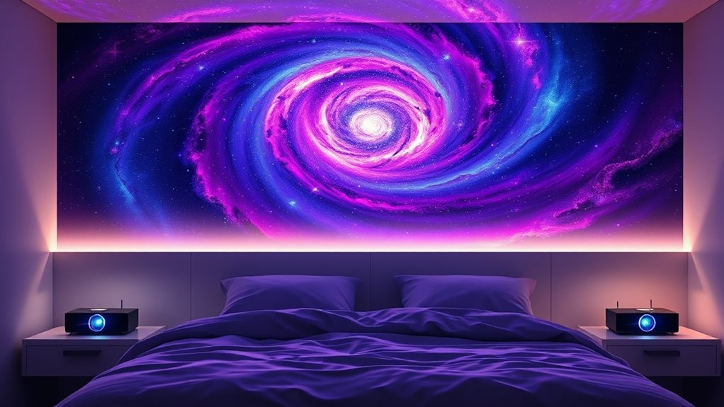 projection quality and features
