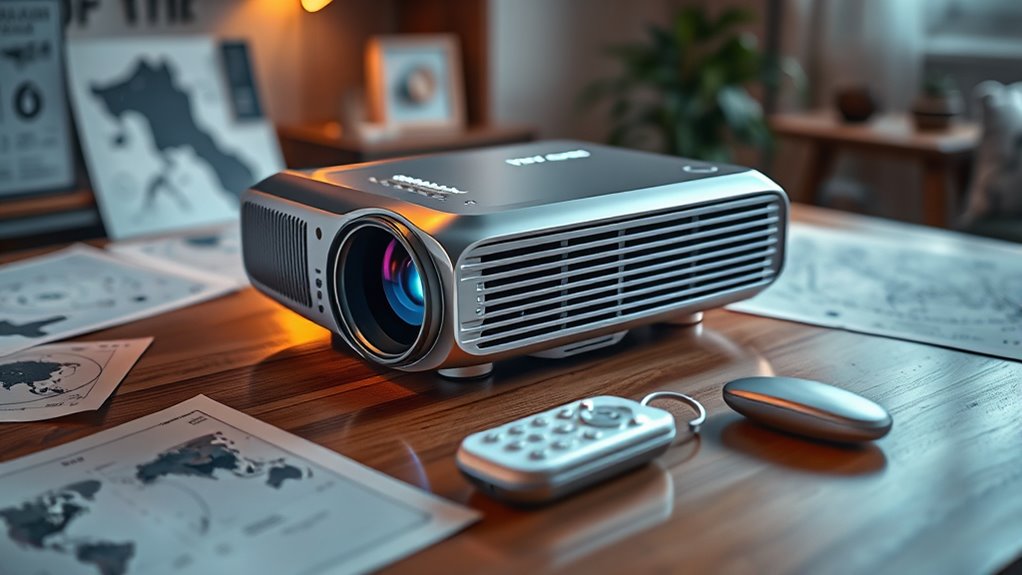 projection quality and features
