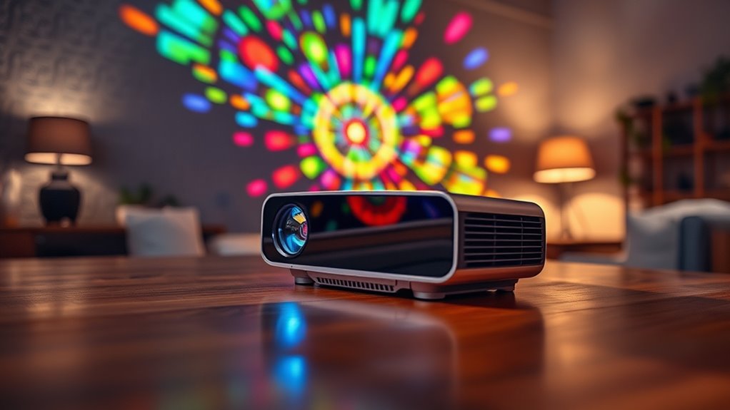 projection quality and features