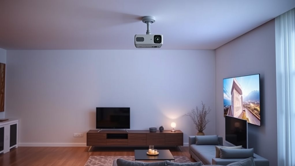 projection quality and features