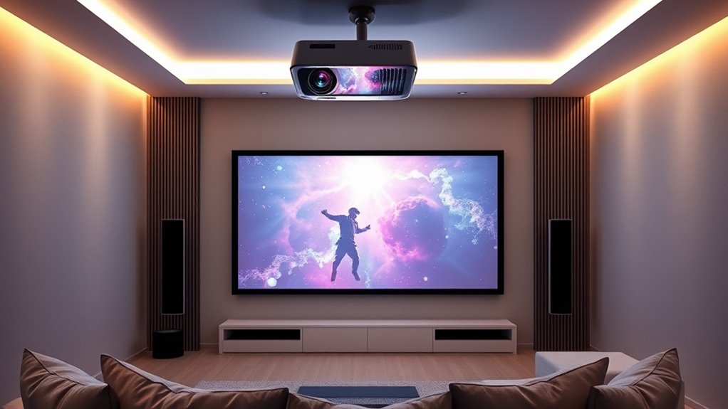 projection quality and features