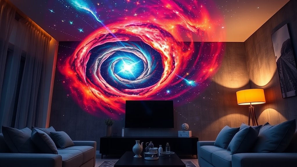 projection quality and features