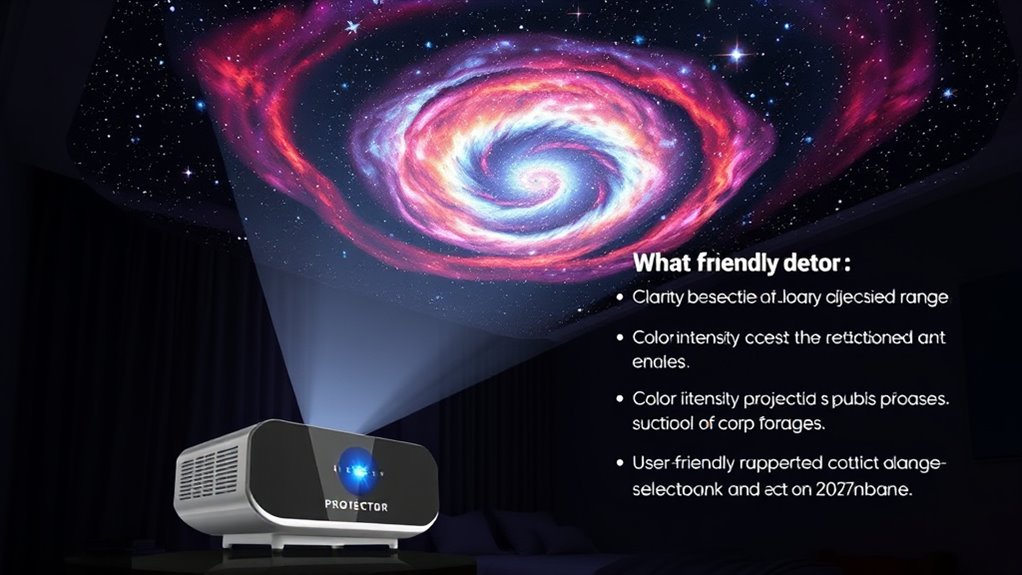 projection quality and features