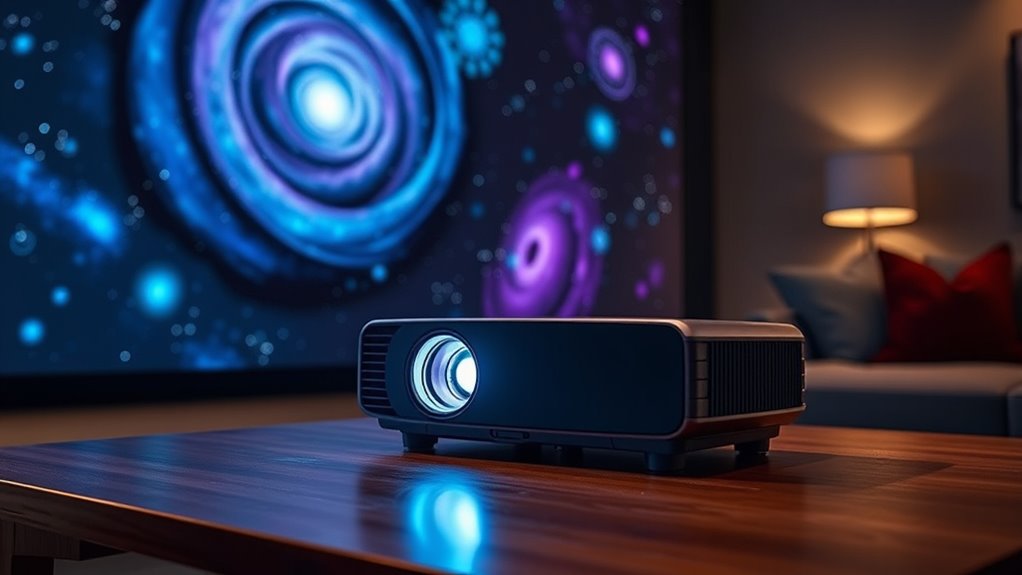 projection quality and features