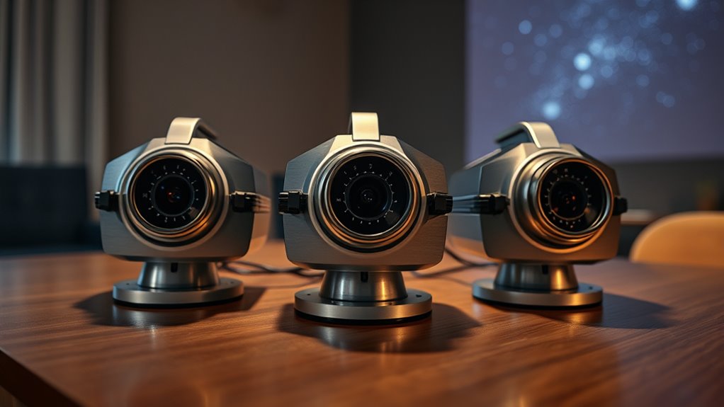 projection quality and features