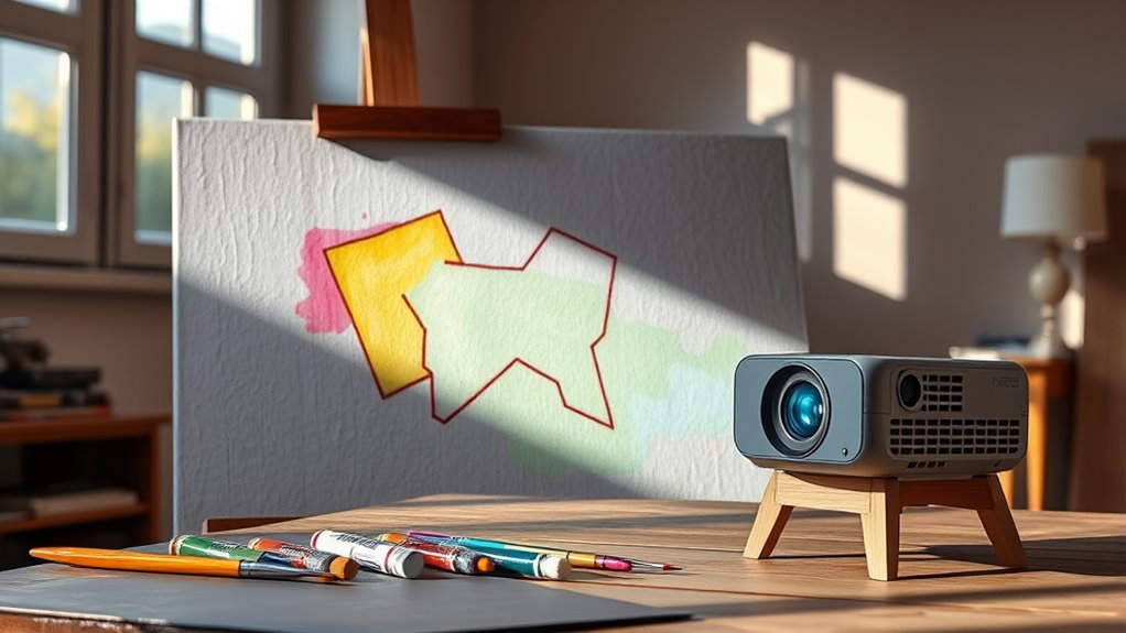 projection quality and features