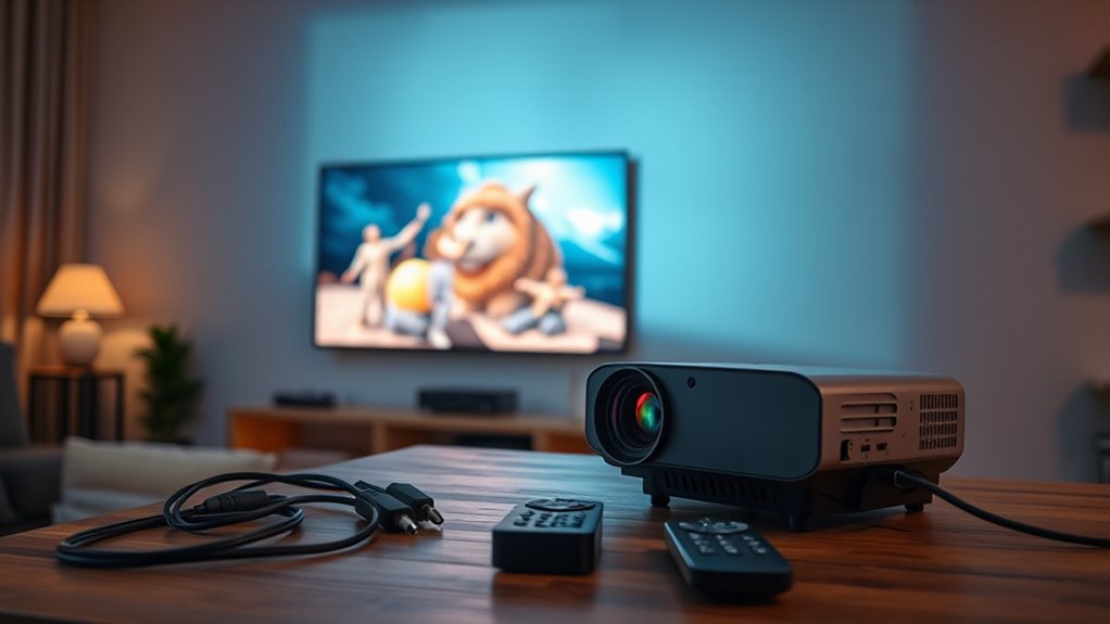 projector features and specifications