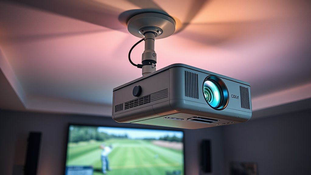 projector mount compatibility and flexibility