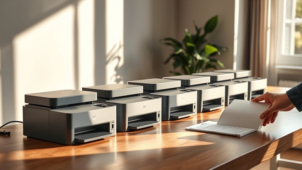 quiet efficient home printers