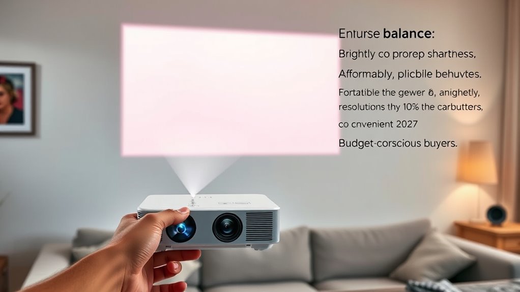 resolution brightness connectivity portability
