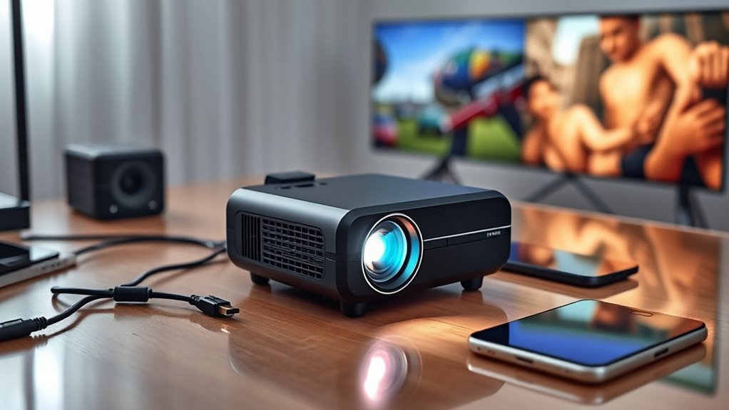 resolution brightness connectivity portability